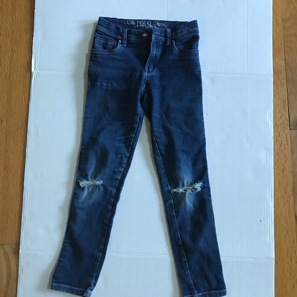Ripped U.S. Polo Jeans